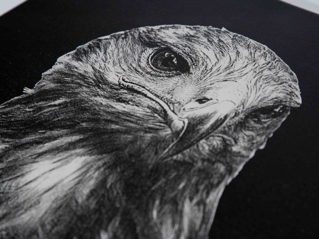 Tableau A4 gravé au laser